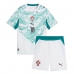Camiseta Portugal Pedro Neto #18 Segunda Equipación Replica Mundial 2026 para niños mangas cortas (+ Pantalones cortos)